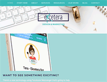 Tablet Screenshot of ekcetera.com